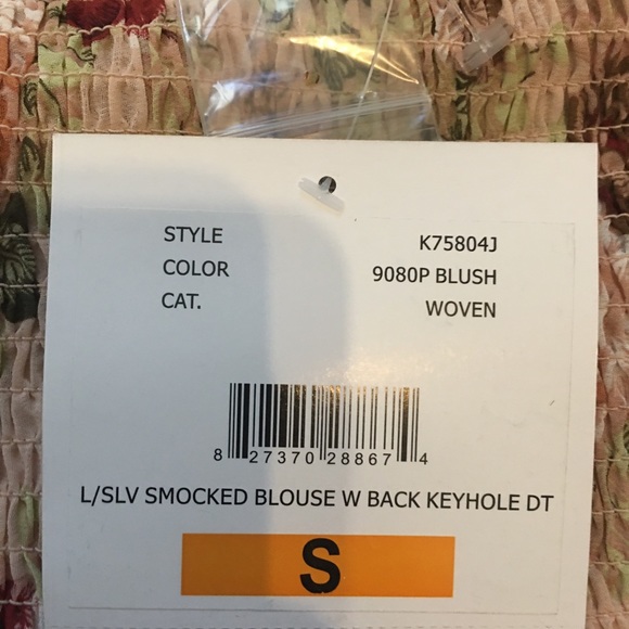 Floral blouse new - Picture 4 of 6